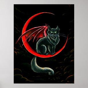 Djävulen måne poster