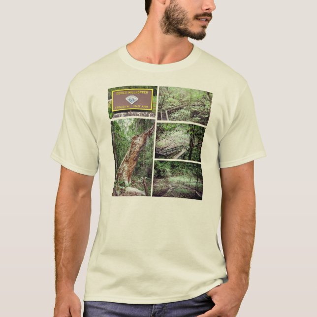 Djävulen Millhopper delstatspark T Shirt (Framsida)