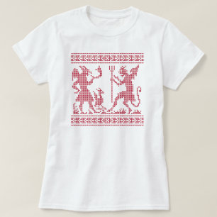 Djävulen Mönster Tee