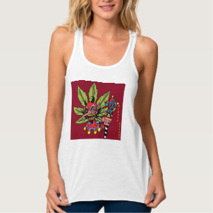 Djävulen Ogräs Linne Med Racerback