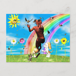 Djävulen Own Private HECK Vykort