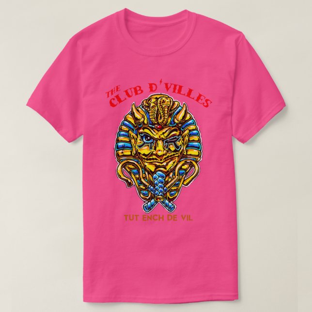 Djävulen Pharaoh Illustration T Shirt (Design framsida)