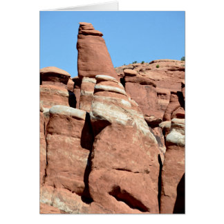 Djävulen Player, Arches nationalpark OBS Kort