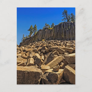 Djävulen Postpile National Monument Vykort