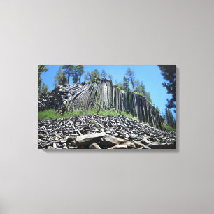 Djävulen Postpile - Sierra Canvastryck