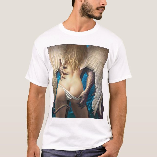 Djävulen pris tee shirt (Framsida)