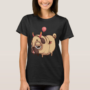 Djävulen Pug Classic T-Shirt 857