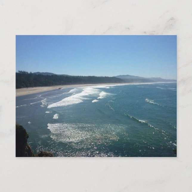 Djävulen Punchbowl State Park, Oregon Kusten Vykort (Framsida)