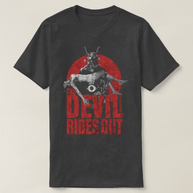Djävulen rider ut t shirt (Design framsida)