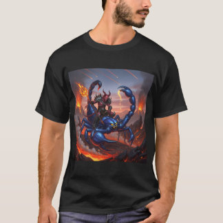 Djävulen Riding Scorpion T Shirt