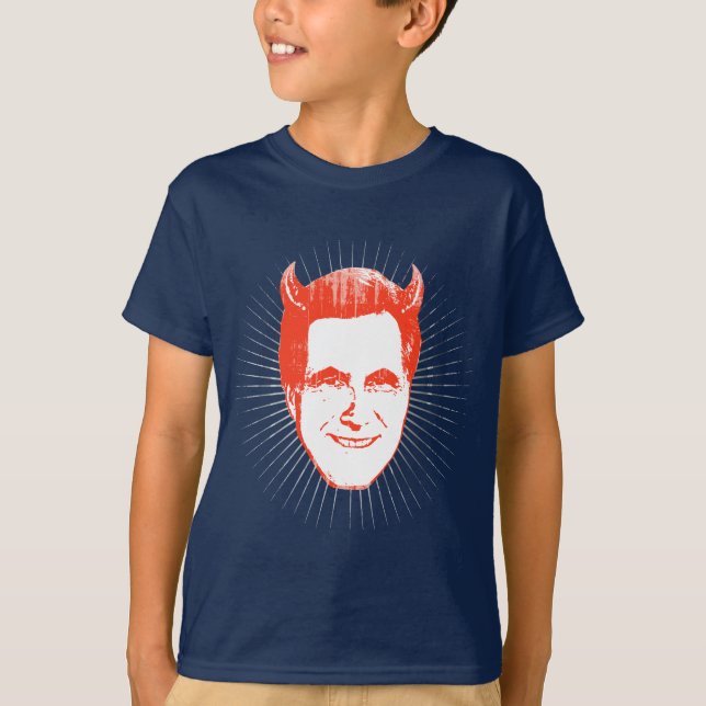 DJÄVULEN ROMNEY BURST.png Tee (Framsida)