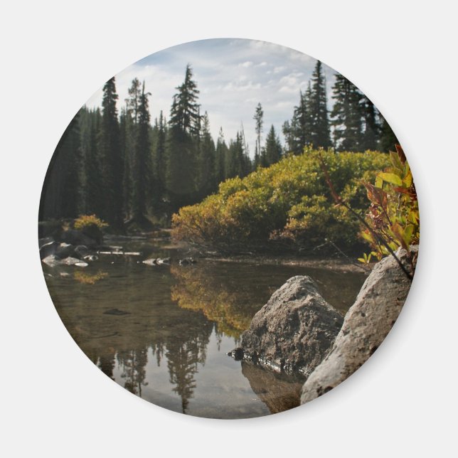 Djävulen Sjö, Bend, Oregon Magnet (Framsidan)