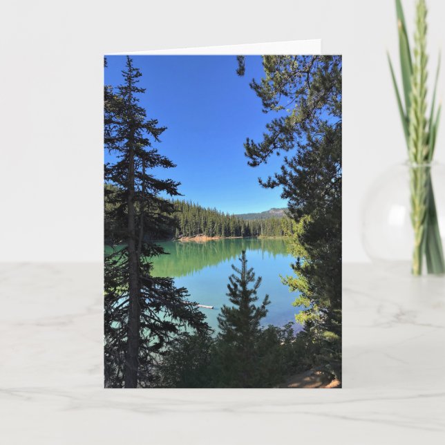 Djävulen Sjö, Oregon Kort (Framsida)