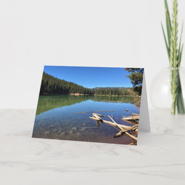 Djävulen Sjö, Oregon Kort (Framsida)