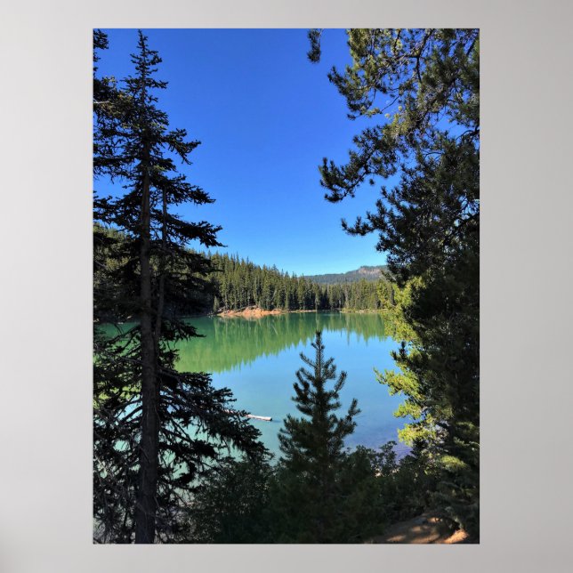 Djävulen Sjö, Oregon Poster (Framsidan)