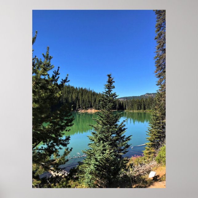 Djävulen Sjö, Oregon Poster (Framsidan)