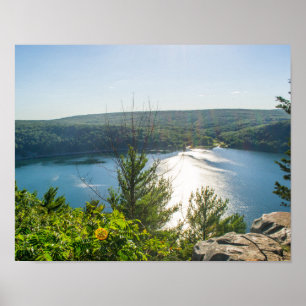 Djävulen sjö, Wisconsin Poster