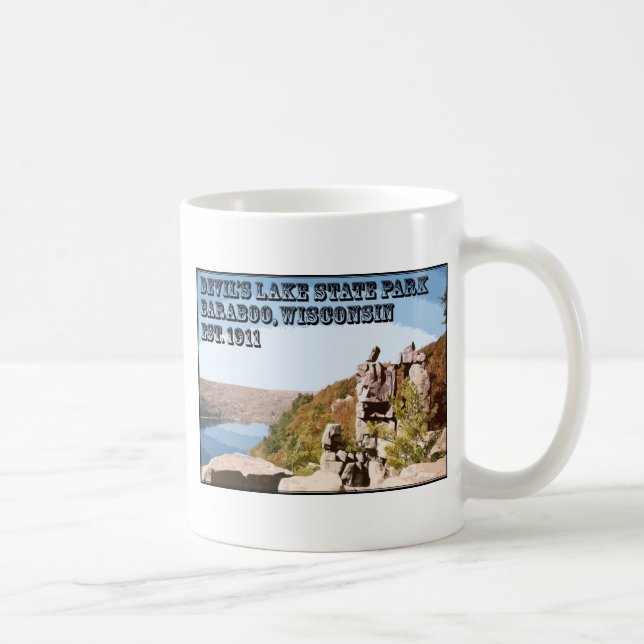 Djävulen sjödelstatspark kaffemugg (Höger)