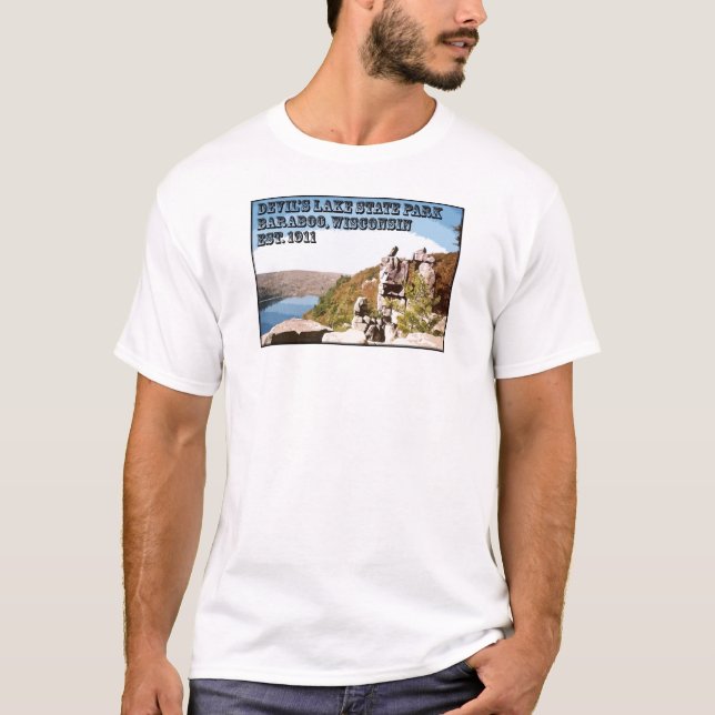 Djävulen sjödelstatspark t-shirt (Framsida)