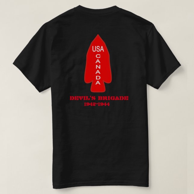 Djävulen skjorta för brigad FSSF T Shirt (Design baksida)