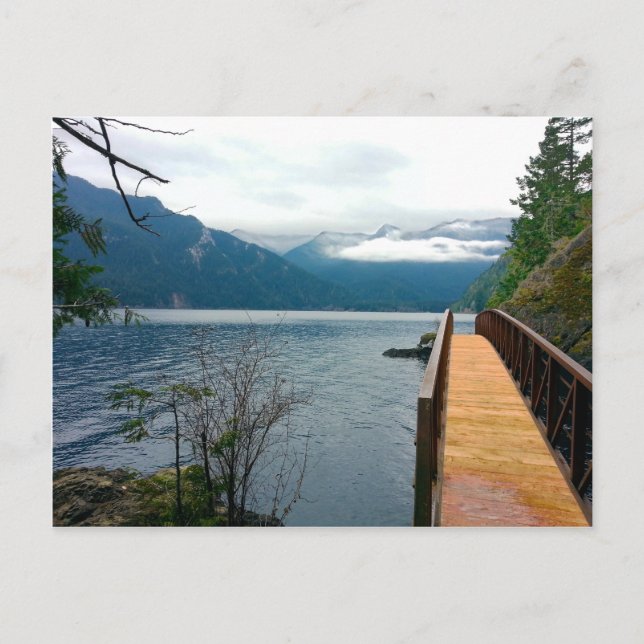 Djävulen Slår nationalparken Bowl Vykort (Framsida)