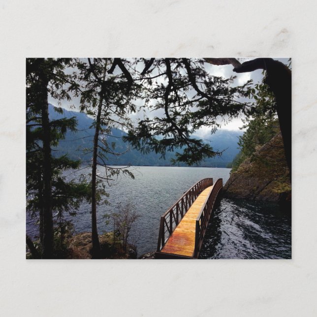 Djävulen Slår nationalparken Bowl Vykort (Framsida)