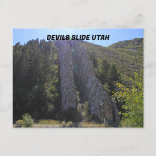 Djävulen Slide Utah Vykort