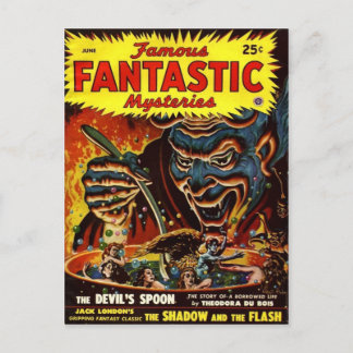 Djävulen Spoon Vykort