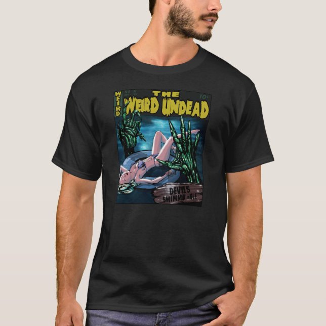 Djävulen Swimmin hål T Shirt (Framsida)