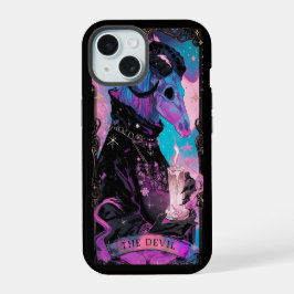 Djävulen Tarot Card Witchy Vibes iphone case
