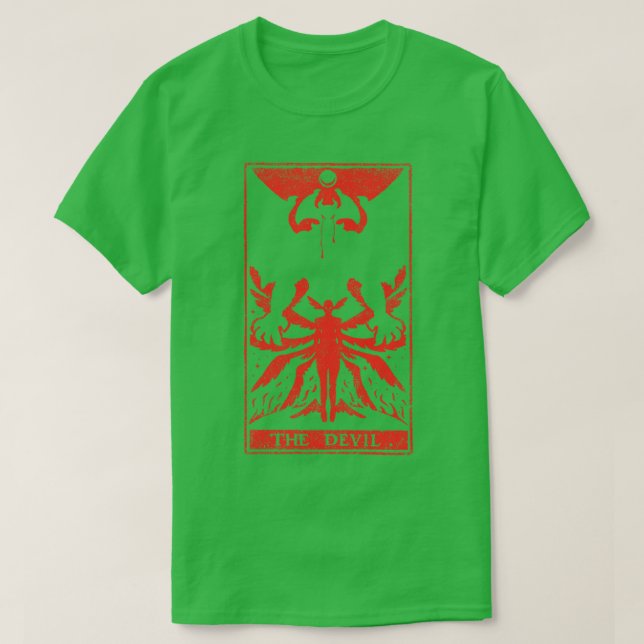 DJÄVULEN TAROT T SHIRT (Design framsida)