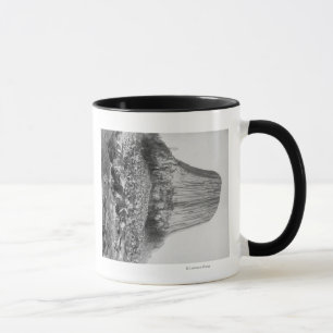 Djävulen Torn från Väster med Fallen Mugg