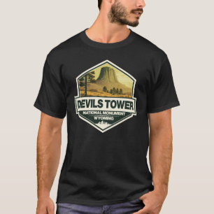 Djävulen Torn nationalmonument Travel Art Vintage T Shirt