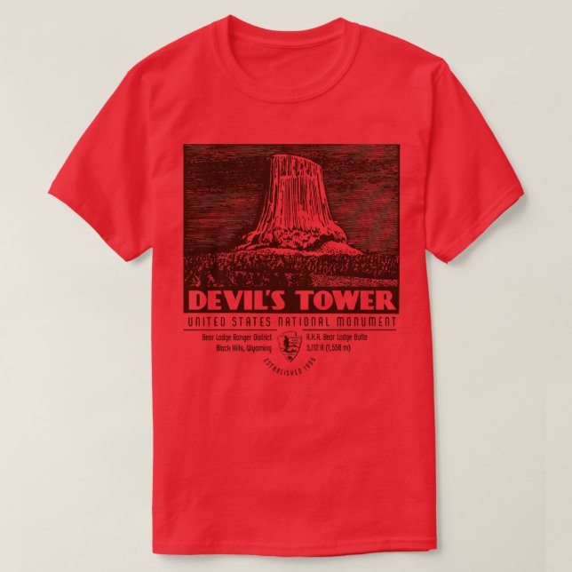 Djävulen Torn T Shirt (Design framsida)