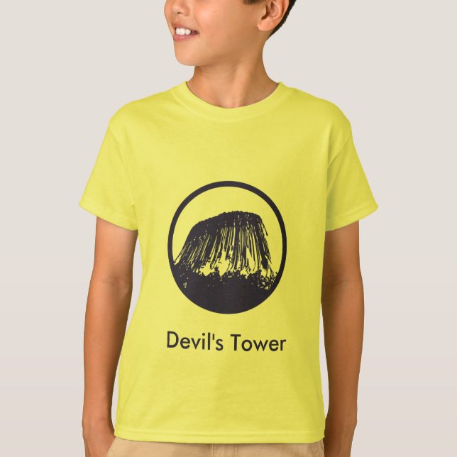 Djävulen torn tee (Framsida)