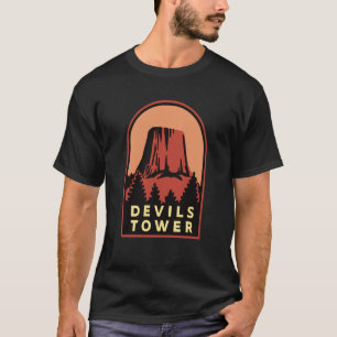 Djävulen Torn WY Nationalmonument T Shirt