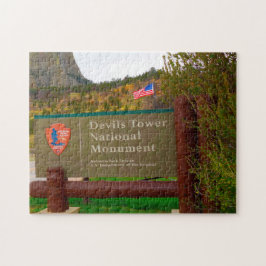 Djävulen Torn Wyoming. Pussel