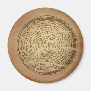 Djävulen Trap Assyrian Magic Charms Magnet