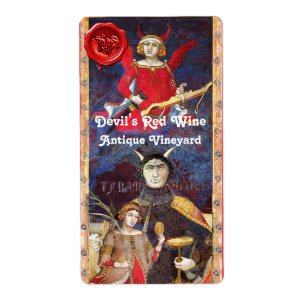 DJÄVULEN VIN VAX SEAL/ANTIQUE TAROTS FRAKTSEDEL