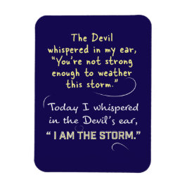 Djävulen viskade i mitt öra Magnets Christian Magnet