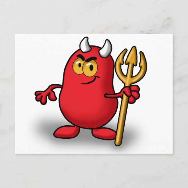 Djävulen Vykort (Framsida)