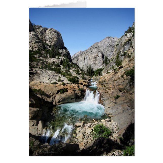 Djävulen Washbowl - Sierra Hälsningskort (Framsidan)