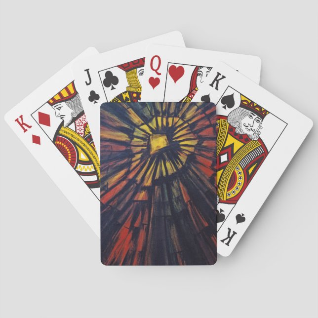 Djävulen Webben Spel Kort (Baksidan)