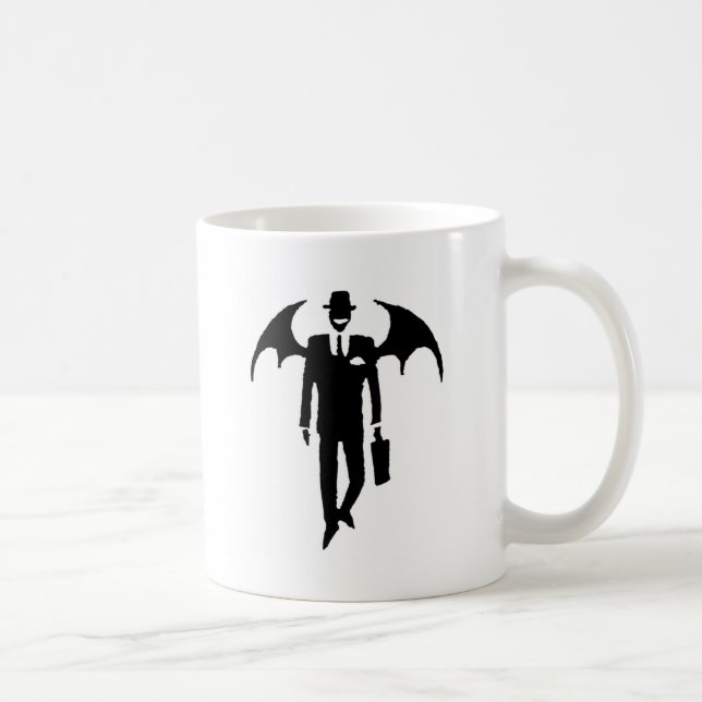 djävulenaffärsman kaffemugg (Höger)