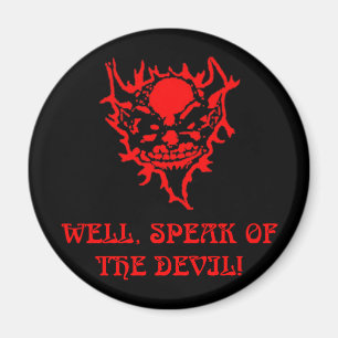 Djävulenansikte Magnet