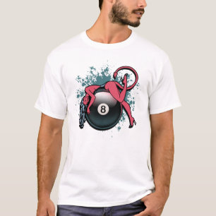 Djävulenflicka 8-Ball Tröja