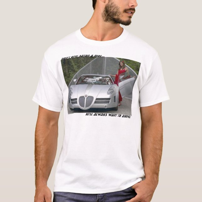 djävulenflicka tee shirt (Framsida)