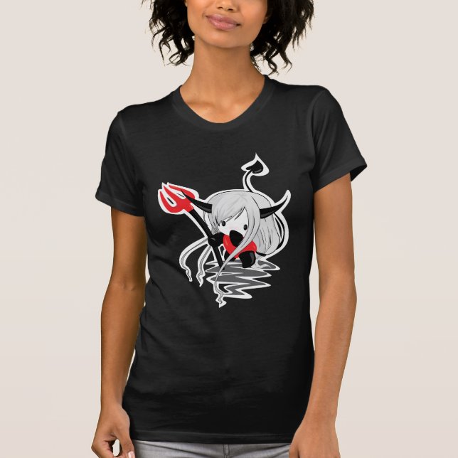 Djävulenflicka Tee Shirt (Framsida)