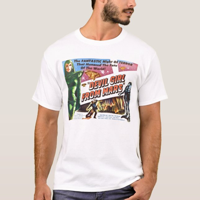 Djävulenflickan från fördärvar T-tröja T Shirt (Framsida)