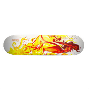 Djävulenflickaresning Mini Skateboard Bräda 18,5 Cm
